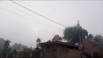 राजस्थान में यहां छाया घना कोहरा, 100 मीटर पर भी दिखना बंद