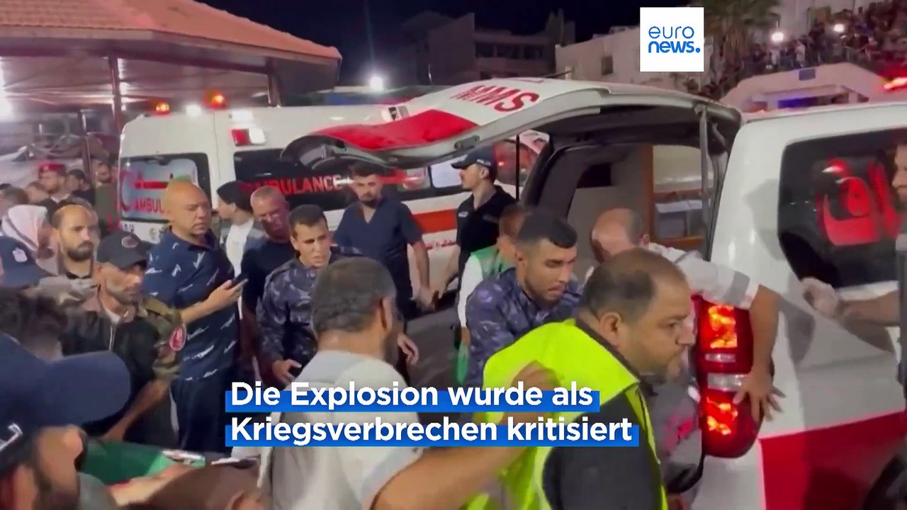 Wer steckt hinter 'Massaker' im Krankenhaus von Gaza? Gegenseitige Schuldzuweisungen