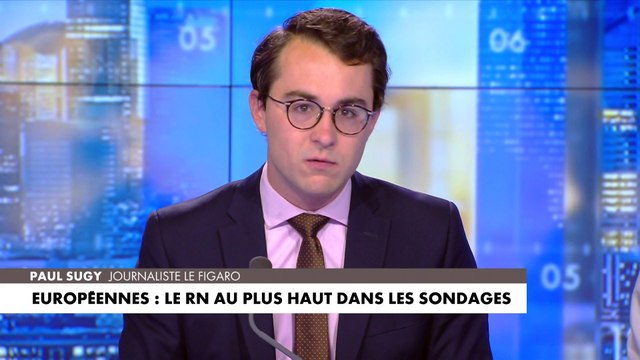 Paul Sugy :«Le RN écrase ses adversaires, en tête à 28%»