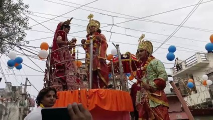 राजगढ़ में बैण्ड-बाजों के साथ निकाली श्रीराम की बारात