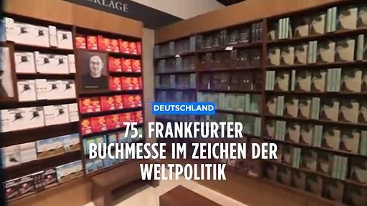 Frankfurt öffnet die Bücher - Slowenien ist Gastland - doch auf den Buchdeckeln steht der Krieg