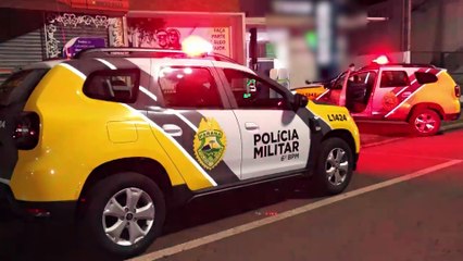 Jovem invade agência bancária e mobiliza PM e Samu na Avenida Carlos Gomes