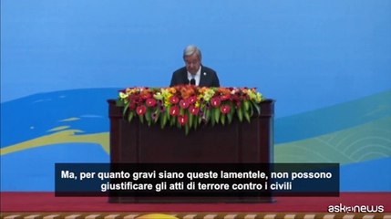 Gaza, Guterres denuncia la "punizione collettiva" dei palestinesi