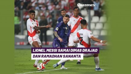 Lionel Messi Cetak Brace untuk Argentina, Samai Ramadhan Sananta dan Dimas Drajad