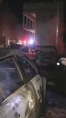 Estas son las imágenes que deja el ataque a un hospital de Gaza en el que han muerto al menos 500 palestinos