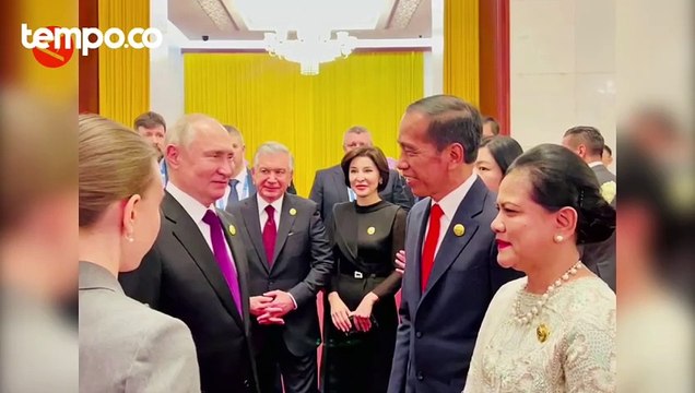 Bertemu di Cina, Ini Potret Kebersamaan Presiden Jokowi dan Presiden Vladimir Putin