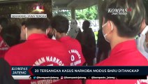 20 Tersangka Kasus Narkoba Modus Baru di Semarang Ditangkap