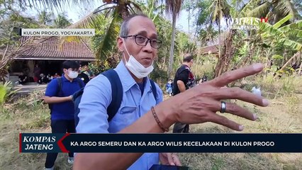 KA Argo Semeru dan KA Argo Wilis Kecelakaan di Kulon Progo