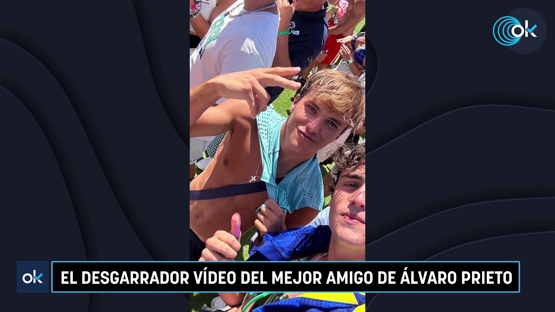 El desgarrador vídeo del mejor amigo de Álvaro Prieto