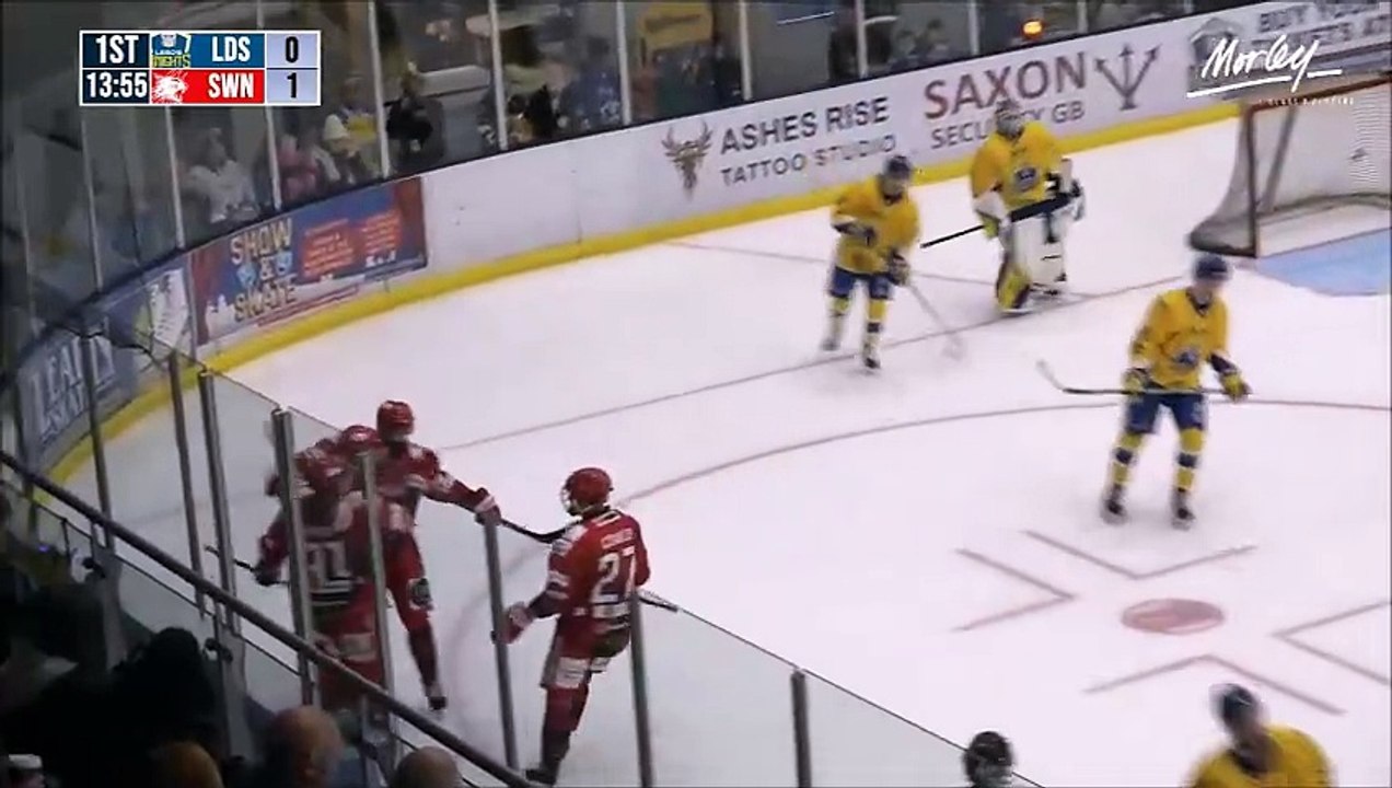 Leeds Knights v Swindon Wildcats - NIHL National match highlights
