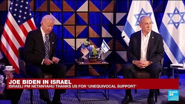 US President Biden speaks with Israeli PM Netanyahu