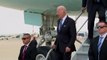 Joe Biden arrives in Tel Aviv as tensions rise over hospital blast feared to have killed hundreds