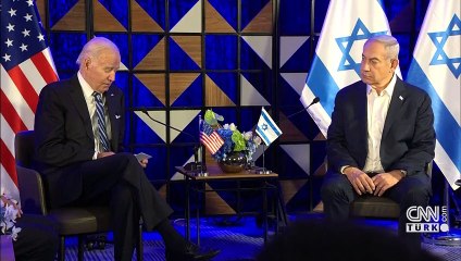 Katliamın gölgesinde ziyaret: Biden'dan İsrail'e destek mesajları