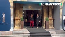 Meryl Streep, Premio Princesa de Asturias de las Artes 2023, en el momento de su recibimiento oficial en el Hotel de la Reconquista de Oviedo