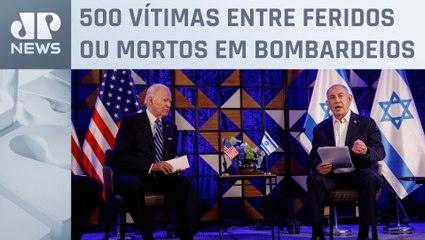 Joe Biden se reúne com Benjamin Netanyahu em visita oficial a Israel