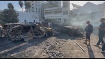 Distruzione e morte a Gaza dopo il massacro all'ospedale