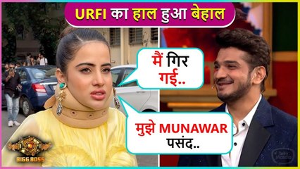 Urfi Javed Injured, UNBEARABLE Pain In Neck, Gives EPIC Reaction On Munawar Faruqui In Bigg Boss 17