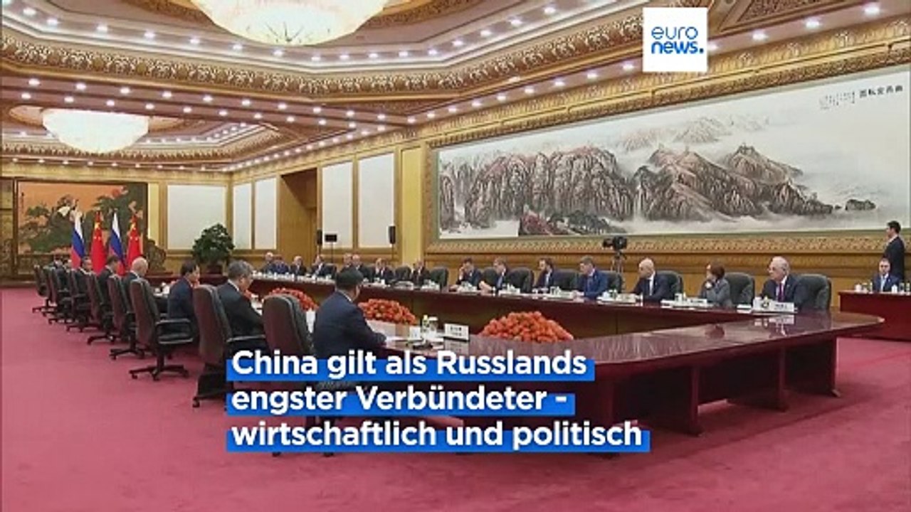 Xi trifft Putin in Peking: 'Anstrengungen zum Schutz internationaler Gerechtigkeit'