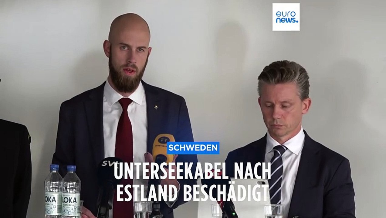 Untersee-Telefonleitung gekappt - Schweden wittert Sabotage