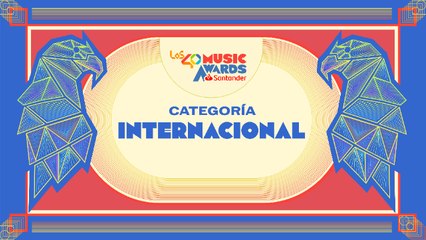 NOMINADOS a LOS40 MUSIC AWARDS SANTANDER 2023 Categoría Internacional