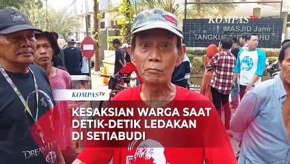 Kesaksian Warga saat Detik-Detik Ledakan di Setiabudi
