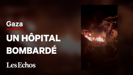 Gaza : un hôpital bombardé, Tsahal et le Hamas  se renvoient la responsabilité du tir