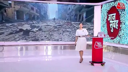 Clouds of smoke rose in Gaza, Watch ground report