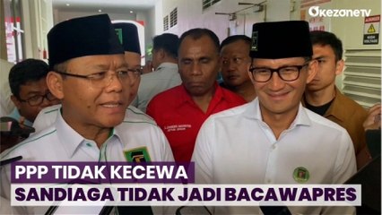 PPP Tidak Kecewa Sandiaga Uno Tidak Terpilih jadi Bacawapres Ganjar Pranowo
