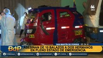 Asesinan de 10 balazos a dos hermanos venezolanos en pleno estado de emergencia en SMP