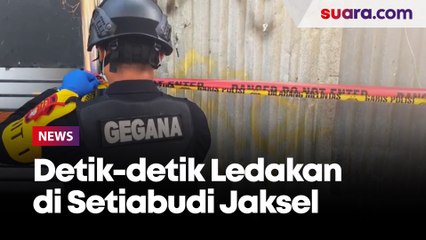 Detik-detik Ledakan di Setiabudi Jaksel, Korban Tewas usai Pukul Benda Berwarna Putih di Lubang Galian