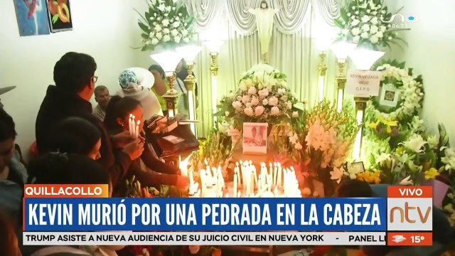 Mataron a mi hijo como un perro (...) Pido fuerza a Dios , dijo el papá de Kevin