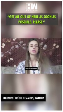 #Shorts | Hamas releases first video of Israeli hostage held in Gaza | Israel Palestine | Mia Schem