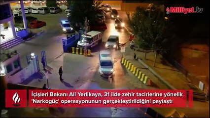 31 ilde 'Narkogüç' operasyonu! 208 şüpheli yakalandı