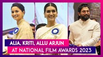 69th National Film Awards 2023: Alia Bhatt, Allu Arjun & Others Grace The Event In Style
