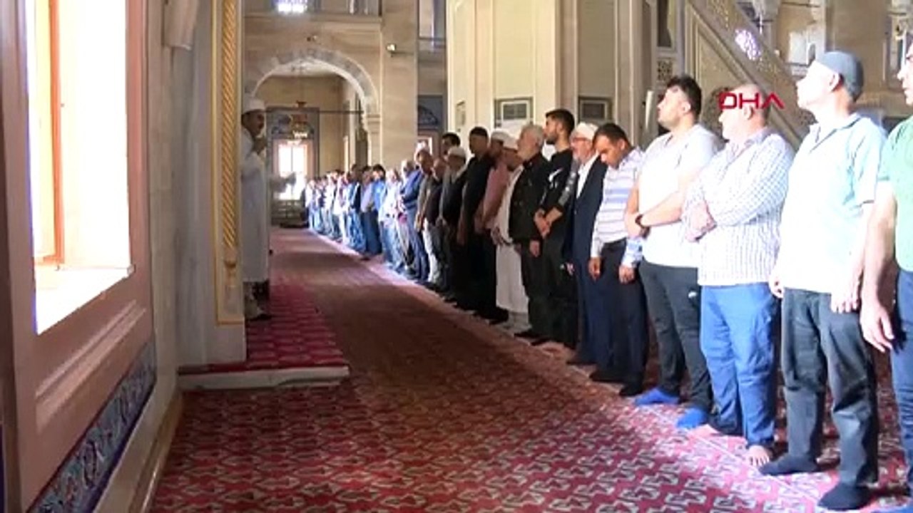 ADANA - UNE PRIÈRE FUNÉRAIRE A EU EU LIEU À ABANDON À ADANA POUR LES PALESTINES MORTS DANS LES ATTAQUES D'ISRAÉL