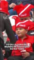 Niño peruano 'parcha' a periodistas argentinos