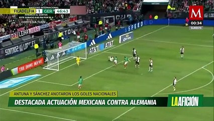 México sella empate con buen sabor ante Alemania en partido amistoso