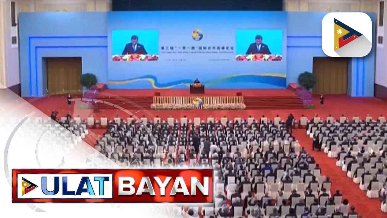 Chinese Pres. Xi Jinping, pinangunahan ang opening ceremony ng 3rd Belt and Road Forum