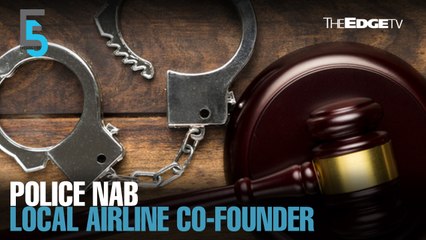 EVENING 5: Local airline co-founder remanded