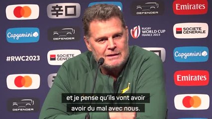 Afrique du Sud - Erasmus : "Les Anglais vont avoir du mal avec nous"