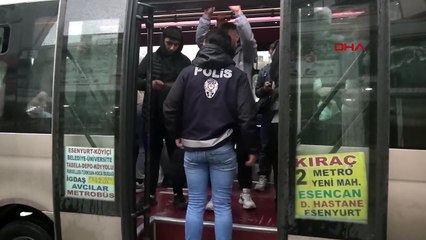 Esenyurt'ta Kaçak Göçmen Operasyonu: 63 Göçmen Yakalandı