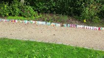 Milton Keynes Guinness World Record longest ever line of food cans