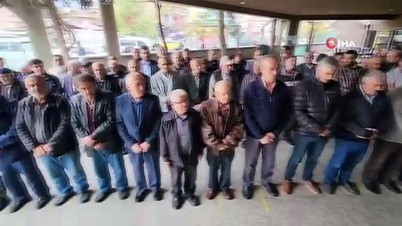 Elazığ'da Filistin'de hayatını kaybedenler için gıyabi cenaze namazı kılındı