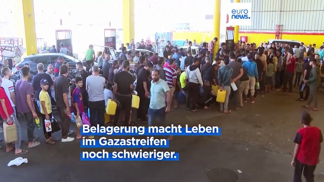 Kein Wasser, kein Strom, kein Treibstoff - Gaza ist von der Versorgung abgeschnitten