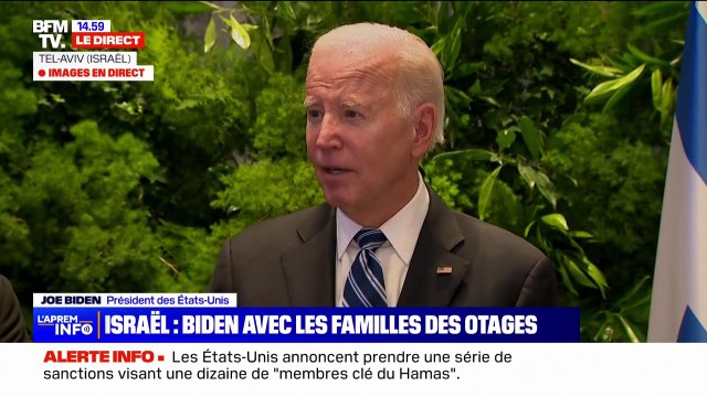 Joe Biden: La liberté des Juifs est très importante et c'est Israël qui assure cette sécurité