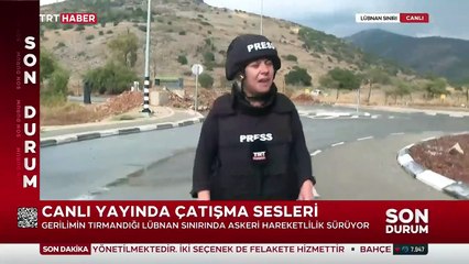 İsrail askerlerinden TRT canlı yayınına müdahale