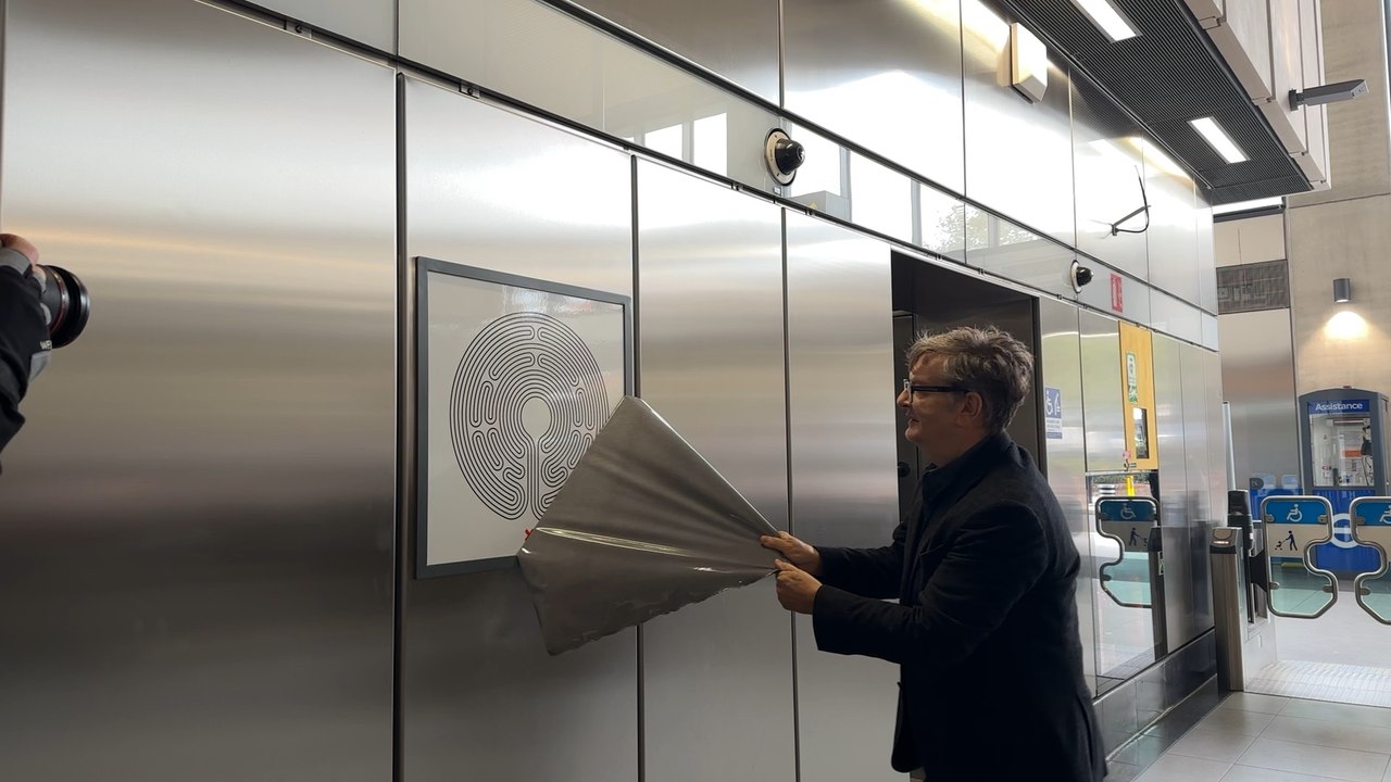 Transport for London unveil latest ‘Art on the Underground’ at Nine Elms underground station
