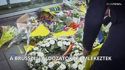 A brüsszeli terrortámadás áldozataira emlékeztek Európa-szerte