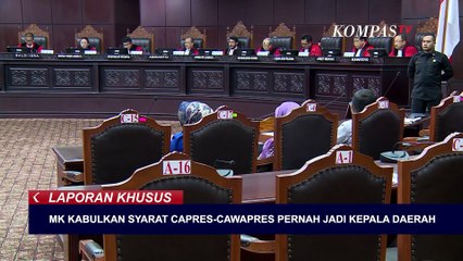 Putusan MK Membuat Gibran Berpeluang Ikut Pilpres 2024 | Laporan Khusus