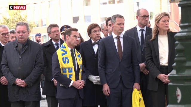 Attentat à Bruxelles : un hommage rendu aux victimes